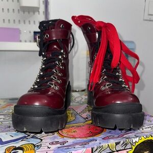 Jeffrey Campbell Combat Boots